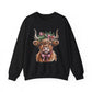 Festive Cow Christmas Crewneck Sweatshirt - Samberule