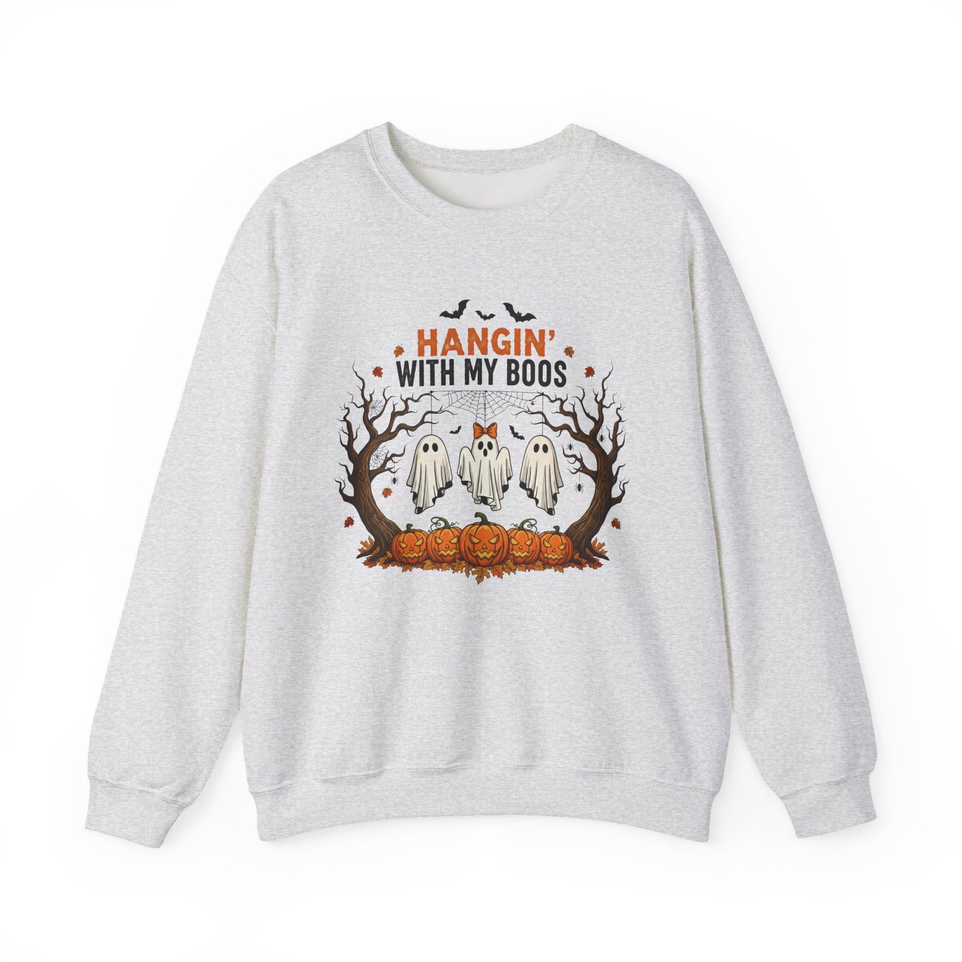 Hangin' With My Boos Halloween Crewneck Sweatshirt - Samberule