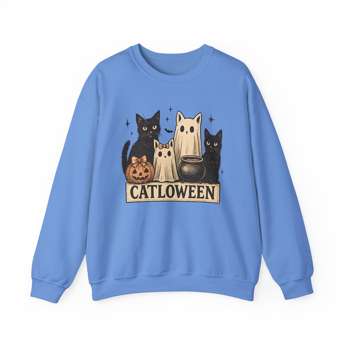 Catloween Halloween Crewneck Sweatshirt - Samberule