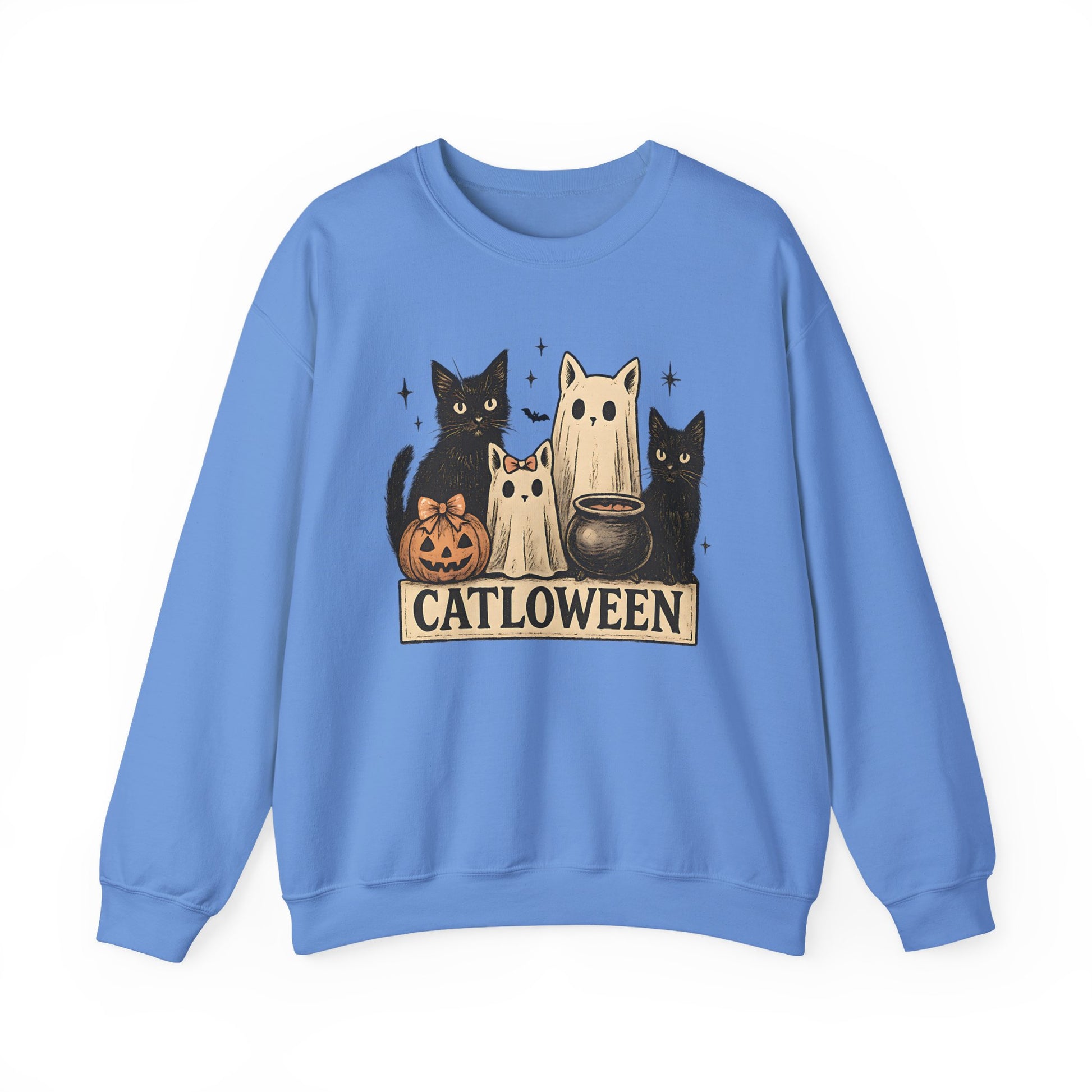 Catloween Halloween Crewneck Sweatshirt - Samberule