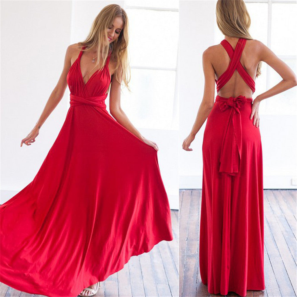 Eliana - Elegant Wrap Dress - Samberule