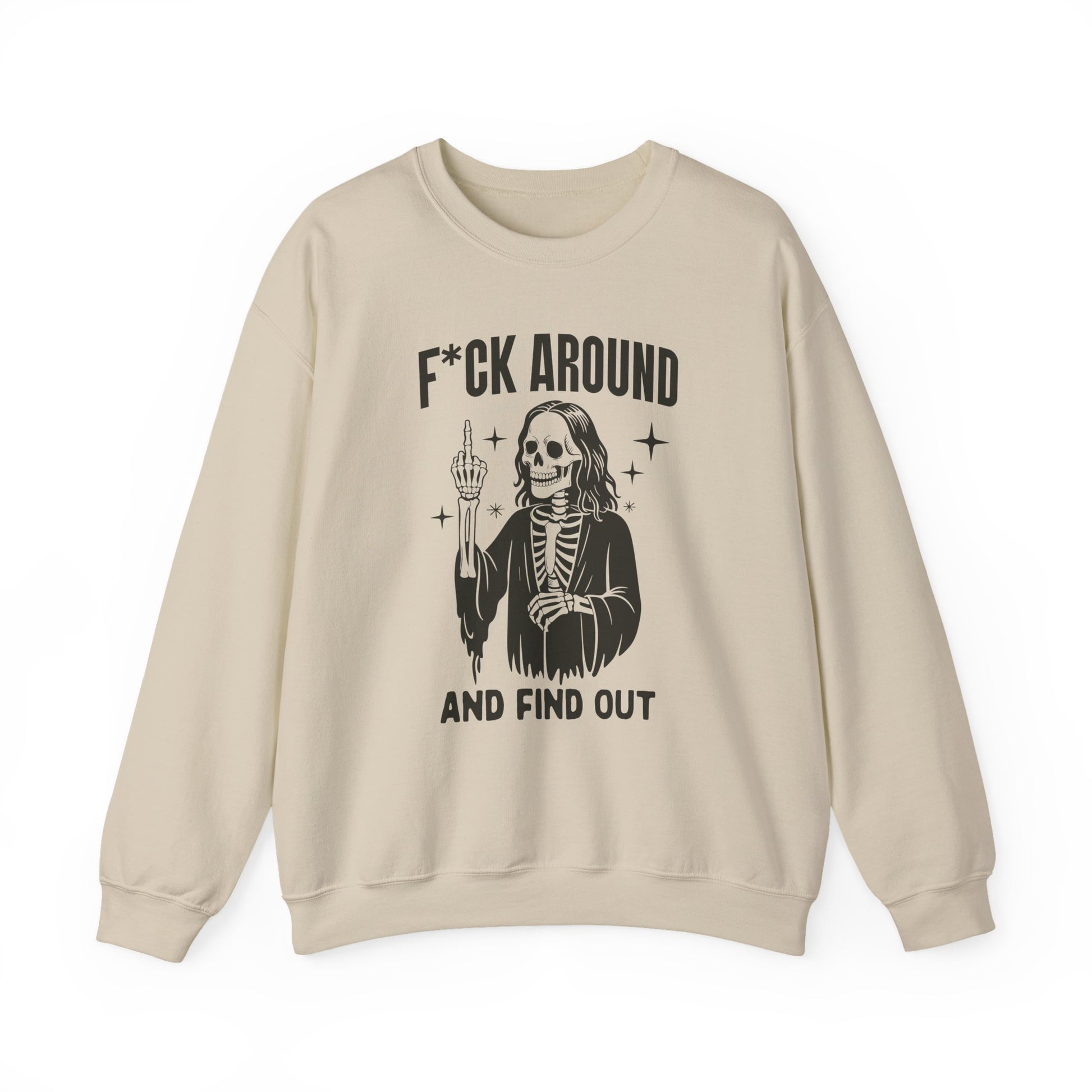Fuck Around and Find out Halloween Crewneck Sweatshirt - Samberule