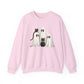 Ghostly Cats Halloween Crewneck Sweatshirt - Samberule