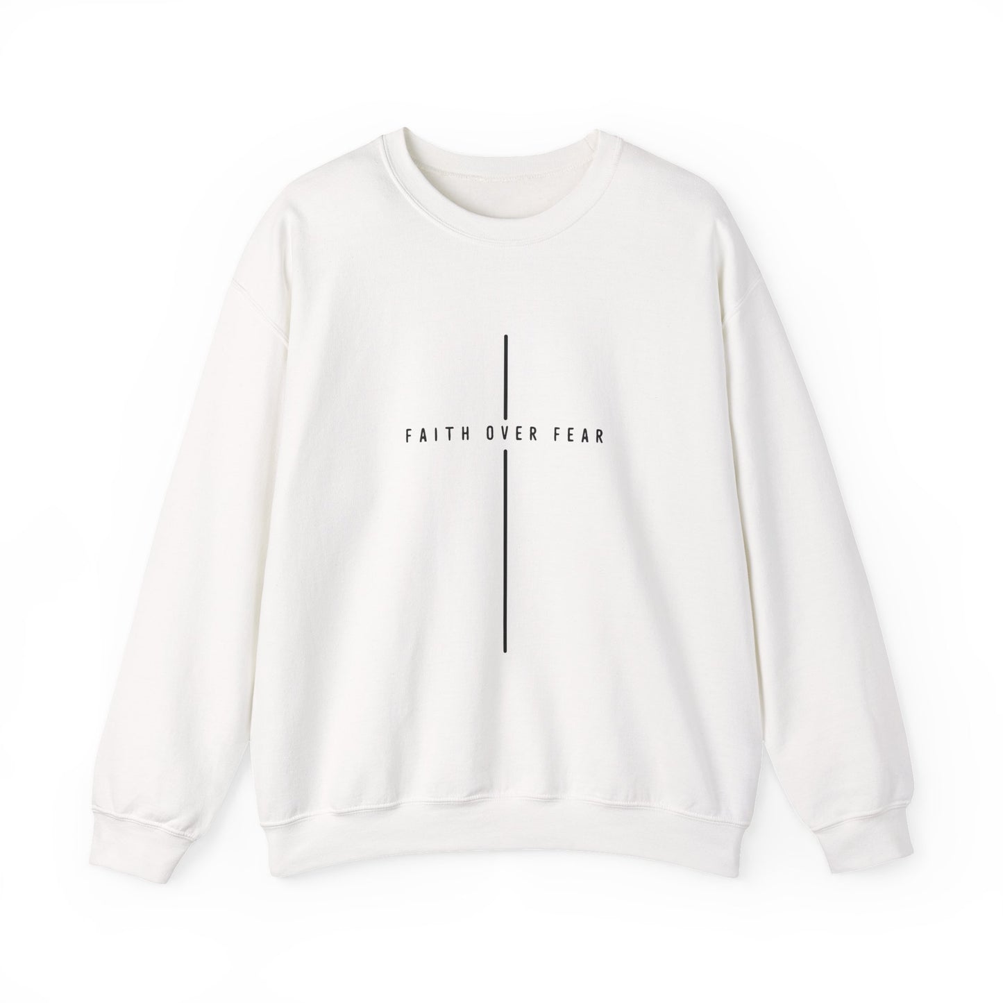 "Faith Over Fear" Faith Crewneck Sweatshirt