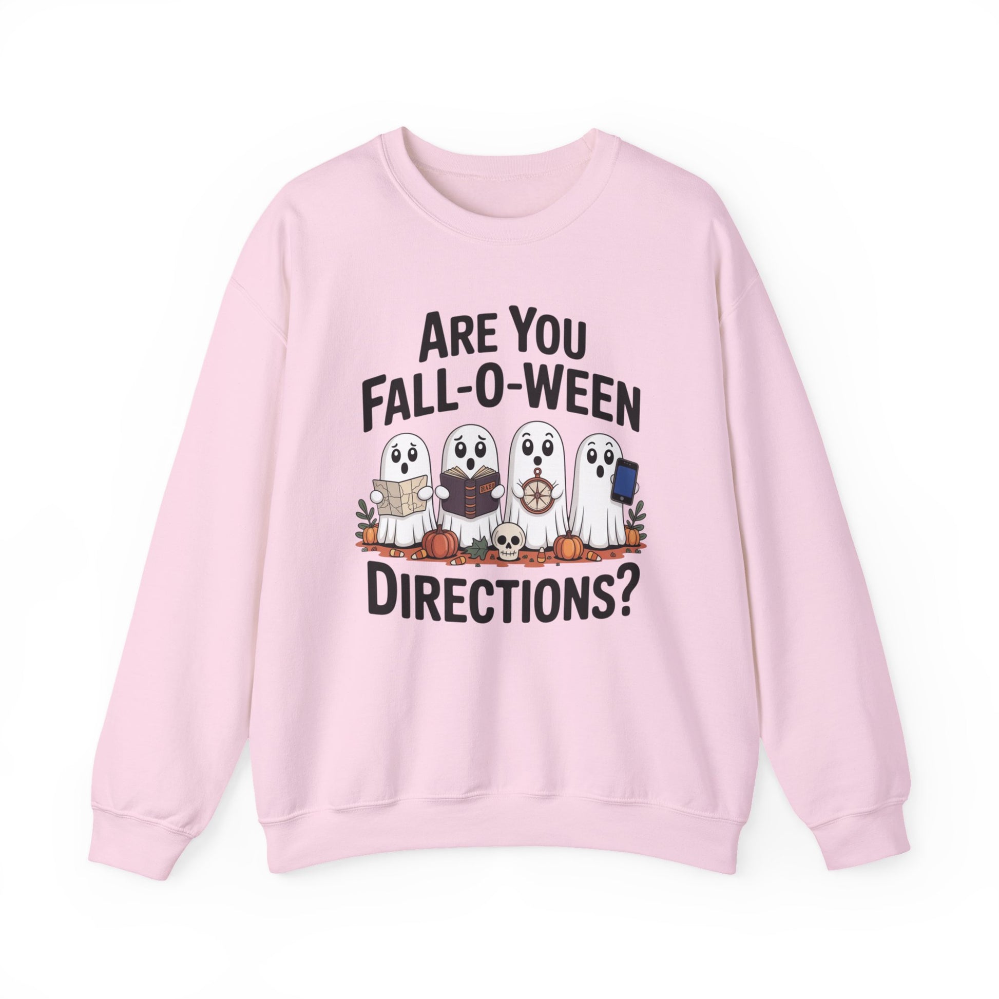 Are-You-Fall-o-ween-Directions Halloween Crewneck Sweatshirt - Samberule