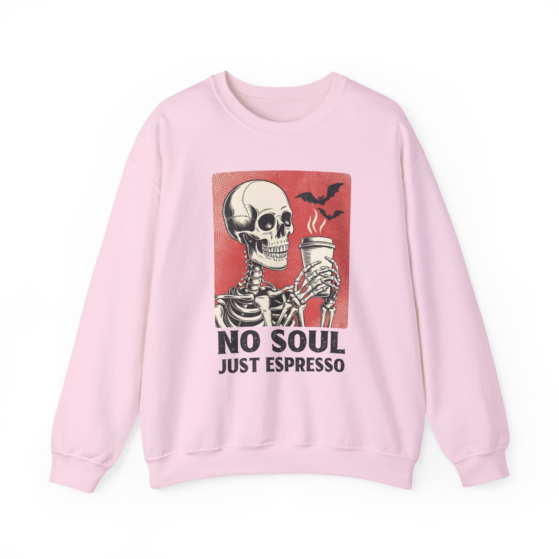 No Soul Just Espresso Halloween Crewneck Sweatshirt - Samberule
