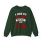 I Like To Sleep But Not Like Gym Crewneck Sweatshirt