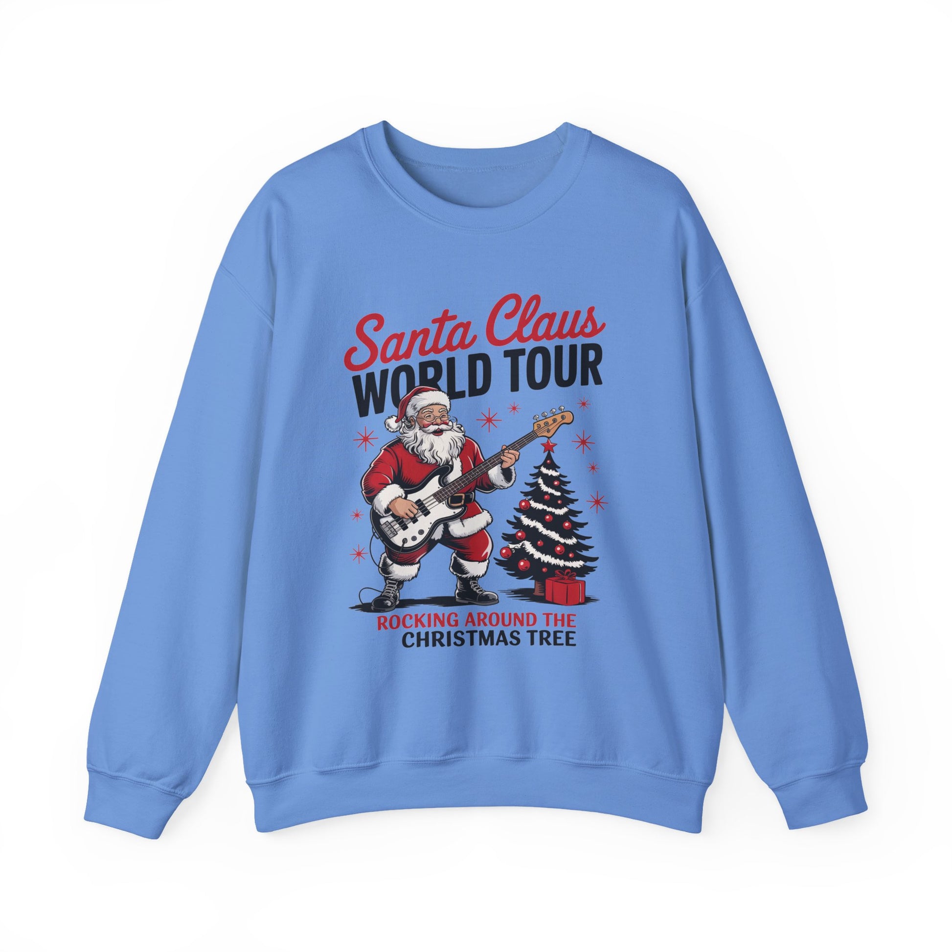 Santa Claus World Tour Christmas Crewneck Sweatshirt - Samberule