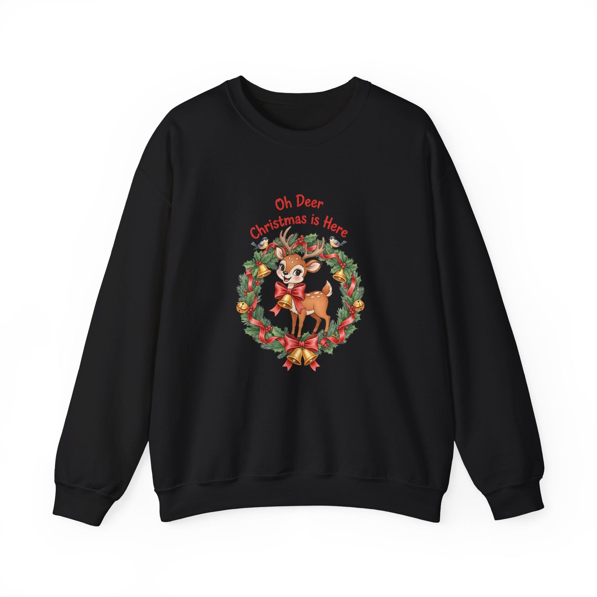 Oh Deer Christmas Crewneck Sweatshirt - Samberule
