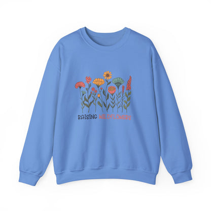 Raising Wildflowers Mental Health Crewneck Sweatshirt