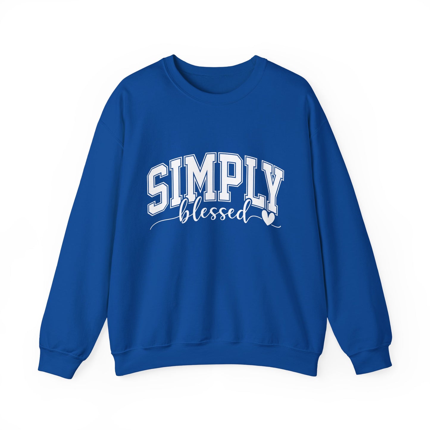 Simply Blessed Faith Crewneck Sweatshirt