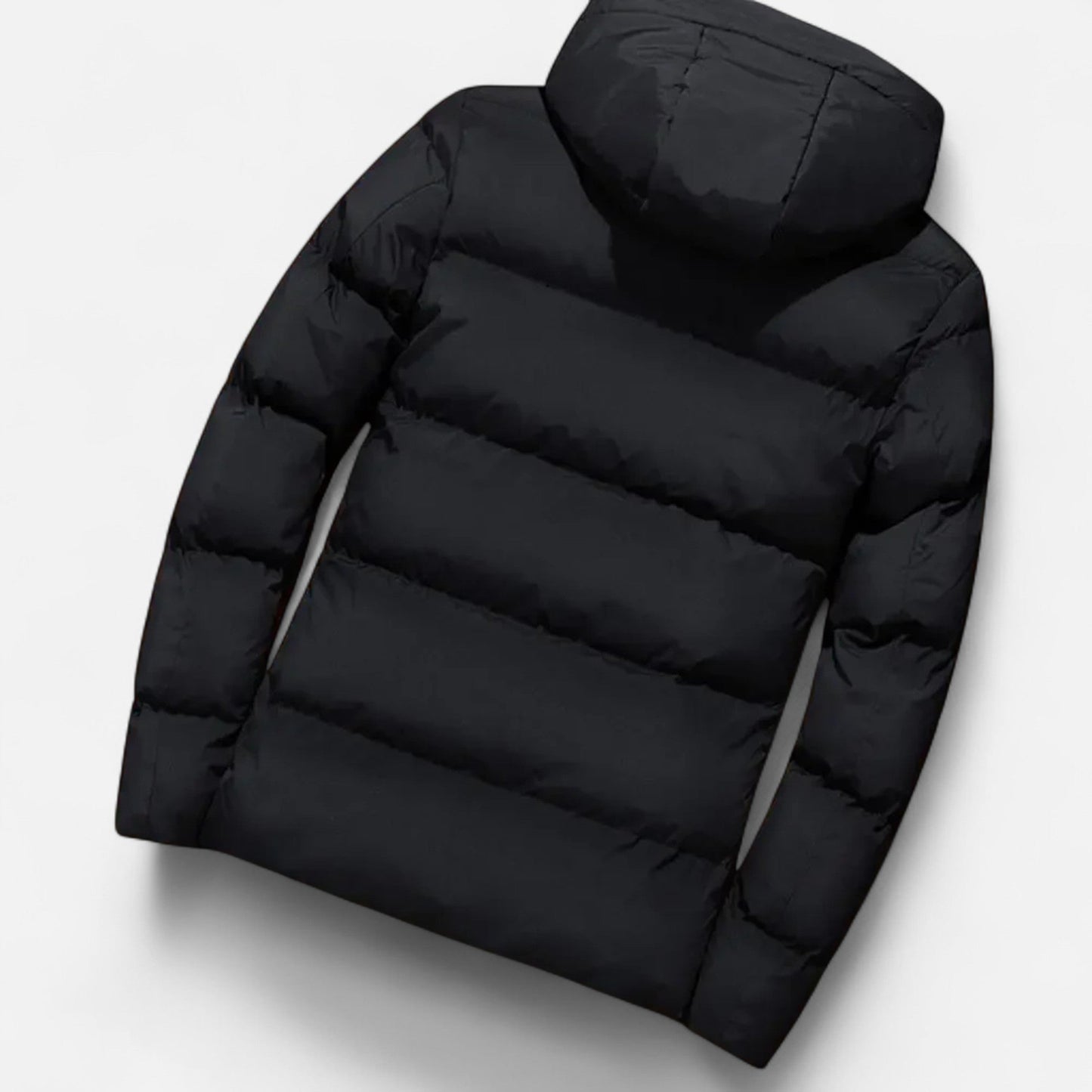Men's Classic Hooded Puffer Jacket – Essential Cold Weather Layer