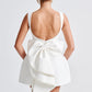 Amber | Women Wedding Guest Structured Mini Dress