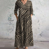 Gianna - Vintage Stripe Dress - Samberule