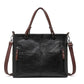 Delilah - Vegan Leather Structured Tote Handbag - Samberule