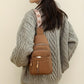 Margaret - Vegan Leather Sling Crossbody Bag - Samberule