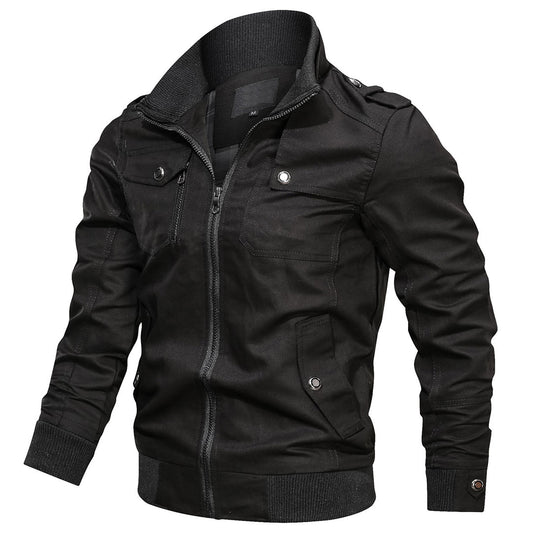 Christian | Multi Pocket Bomber Jacket For Men - Samberule