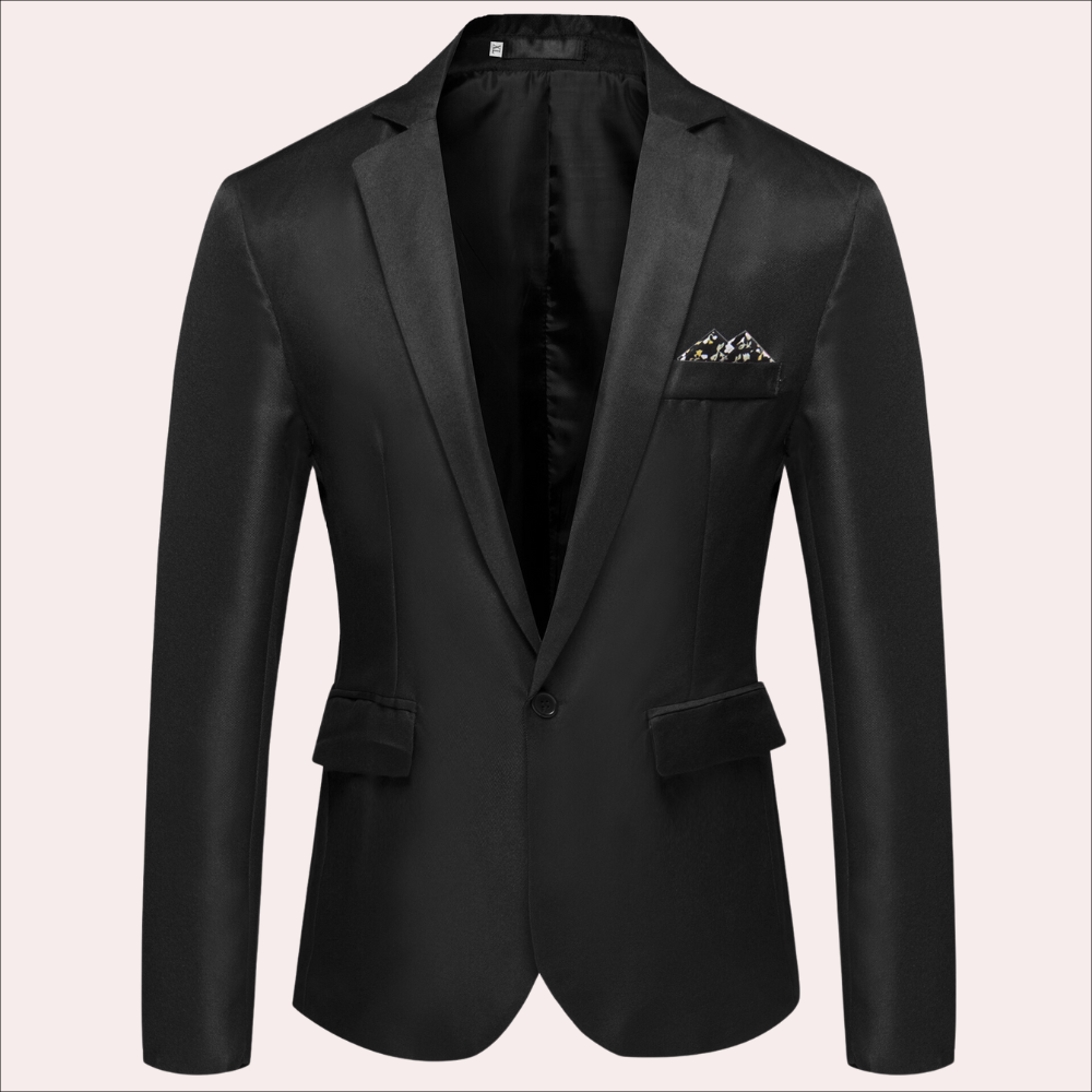 James | Men’s Modern Formal Business Blazer - Samberule