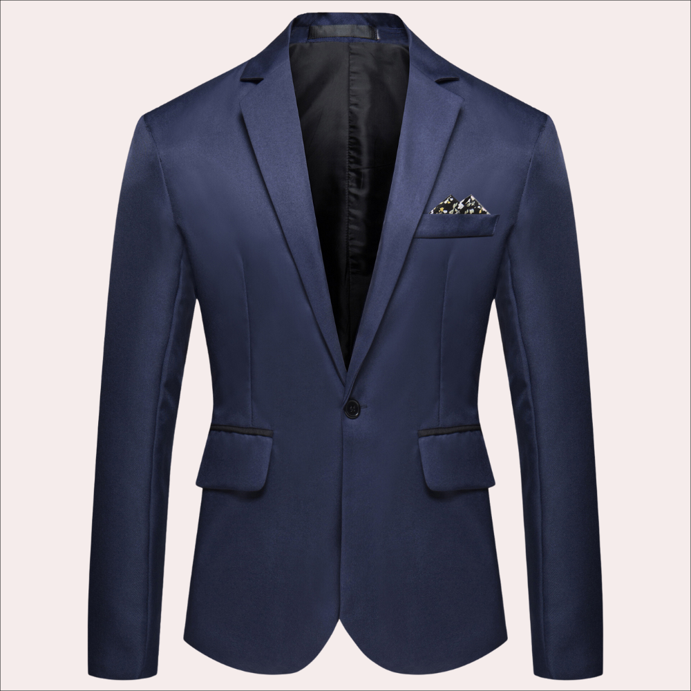 James | Men’s Modern Formal Business Blazer - Samberule