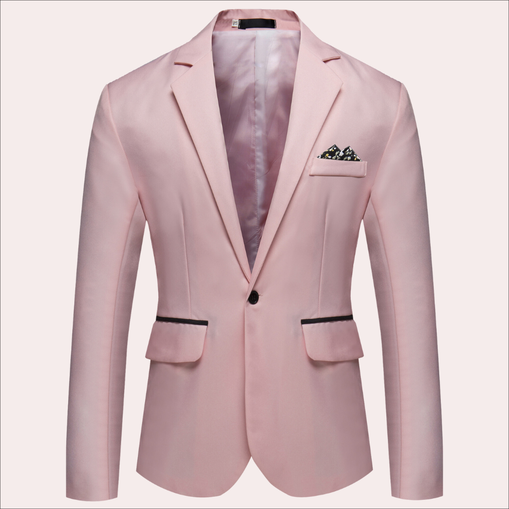 James | Men’s Modern Formal Business Blazer - Samberule
