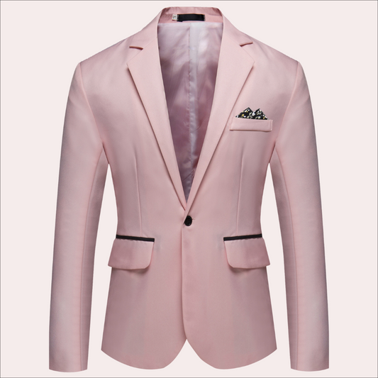 James | Men’s Modern Formal Business Blazer - Samberule