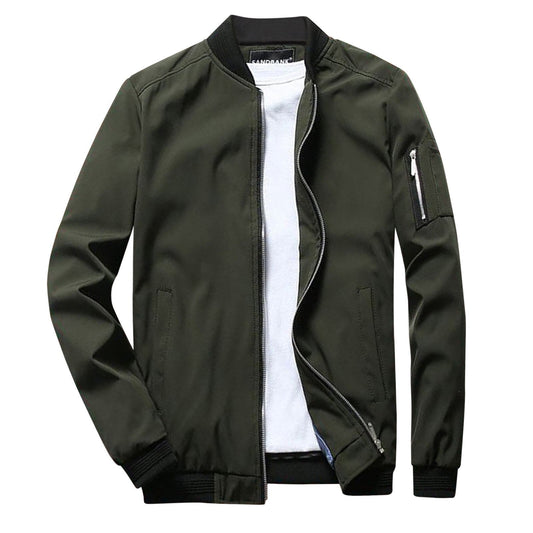 Carl | Modern Zipper Front Jacket For Men - Samberule
