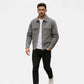 Men's Relaxed-Fit Suede Jacket