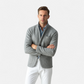 Men's Retro Wool Stand-Collar Jacket