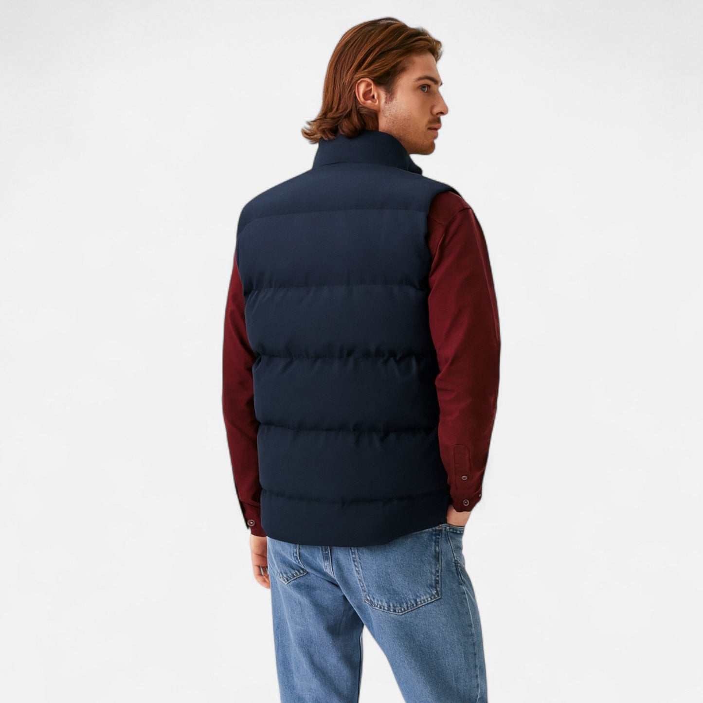Men's Lambswool Winter Vest