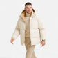 Men’s Padded Jacket with Detachable Hood