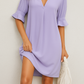 Amélie | Elegant Dress with V-Neck - Samberule