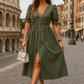 Raelynn - Button Midi Dress - Samberule