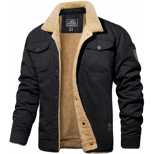 Brian | Warm Lined Outdoor Casual Jacket For Men - Samberule