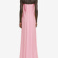 Elegant Strapless A-Line Pleated Maxi Dress