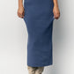 Blair Rib Knit Skirt | Blue