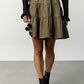 Ebba Short Skirt | Olive