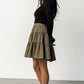Ebba Short Skirt | Olive