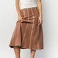 Astrid Midi Skirt | Rust Print