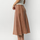 Astrid Midi Skirt | Rust Print
