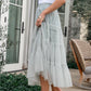Galena Tulle Skirt | Light Sage