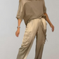 Nova | Luxury Satin Clothing Set