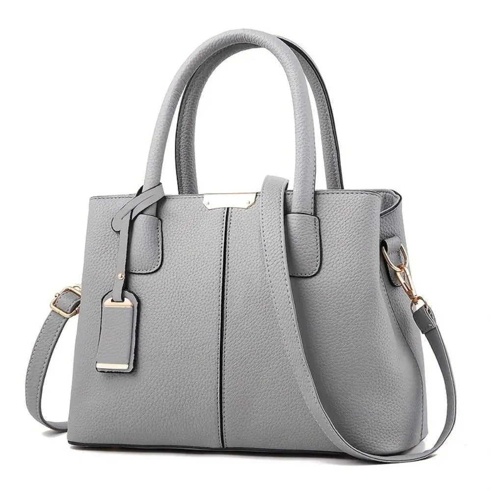 Martha - Vegan Leather Structured Handbag - Samberule