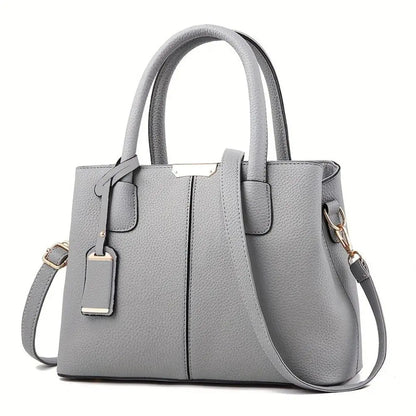 Martha - Vegan Leather Structured Handbag - Samberule