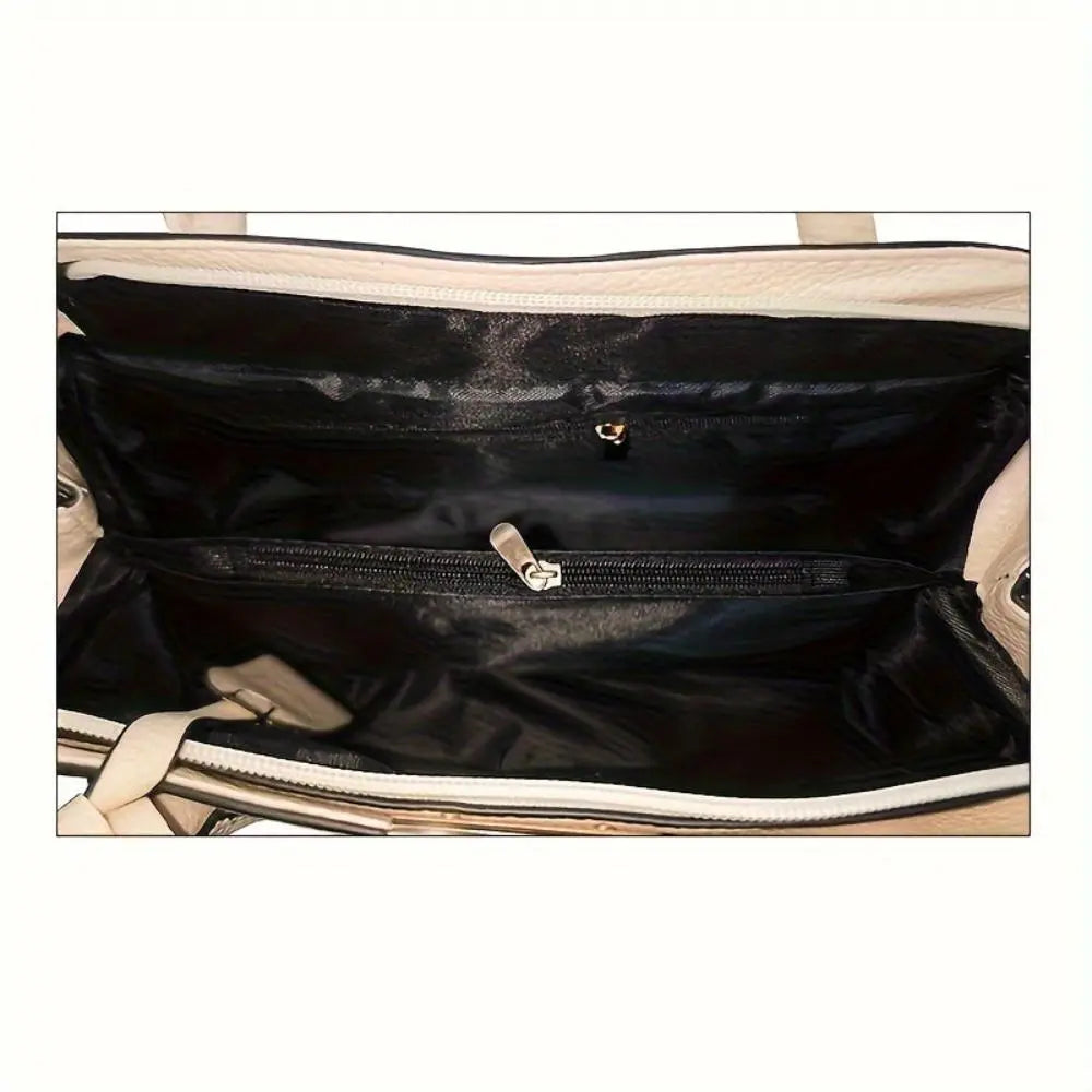 Martha - Vegan Leather Structured Handbag - Samberule