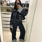 Lauren | Women’s Spring Cropped Jacket Pants Set - Samberule