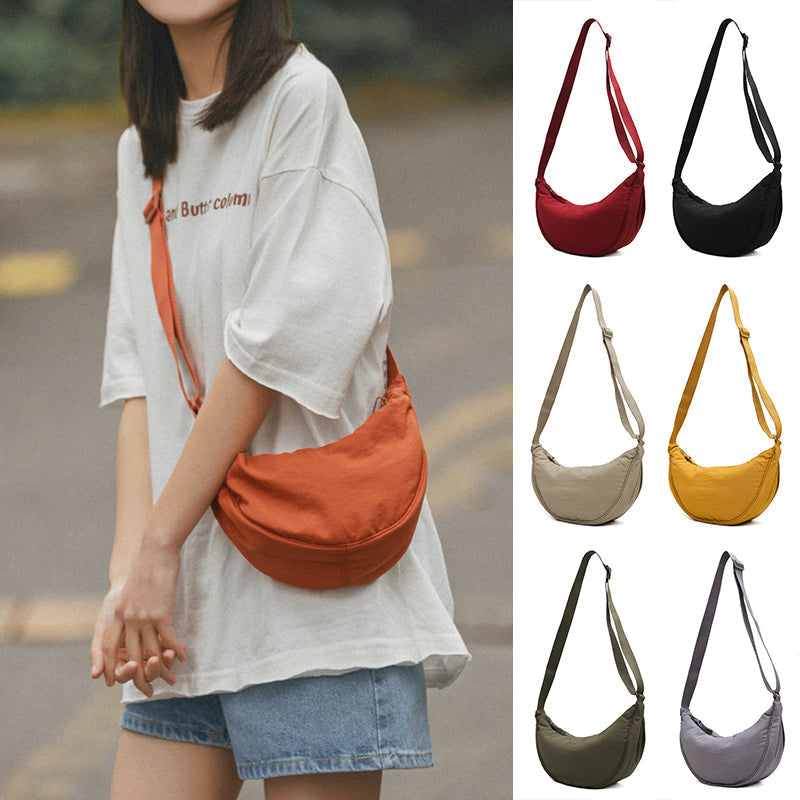 Nevaeh - Crescent Crossbody Bag - Samberule