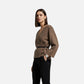 Women's Elegant Wrap Sweater with Belt - Samberule