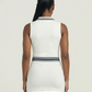 DRAYA Sporty Zip-Front Collared Top & Mini Skirt Set - Samberule
