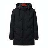 Men's Classic Hooded Cotton-Blend Parka