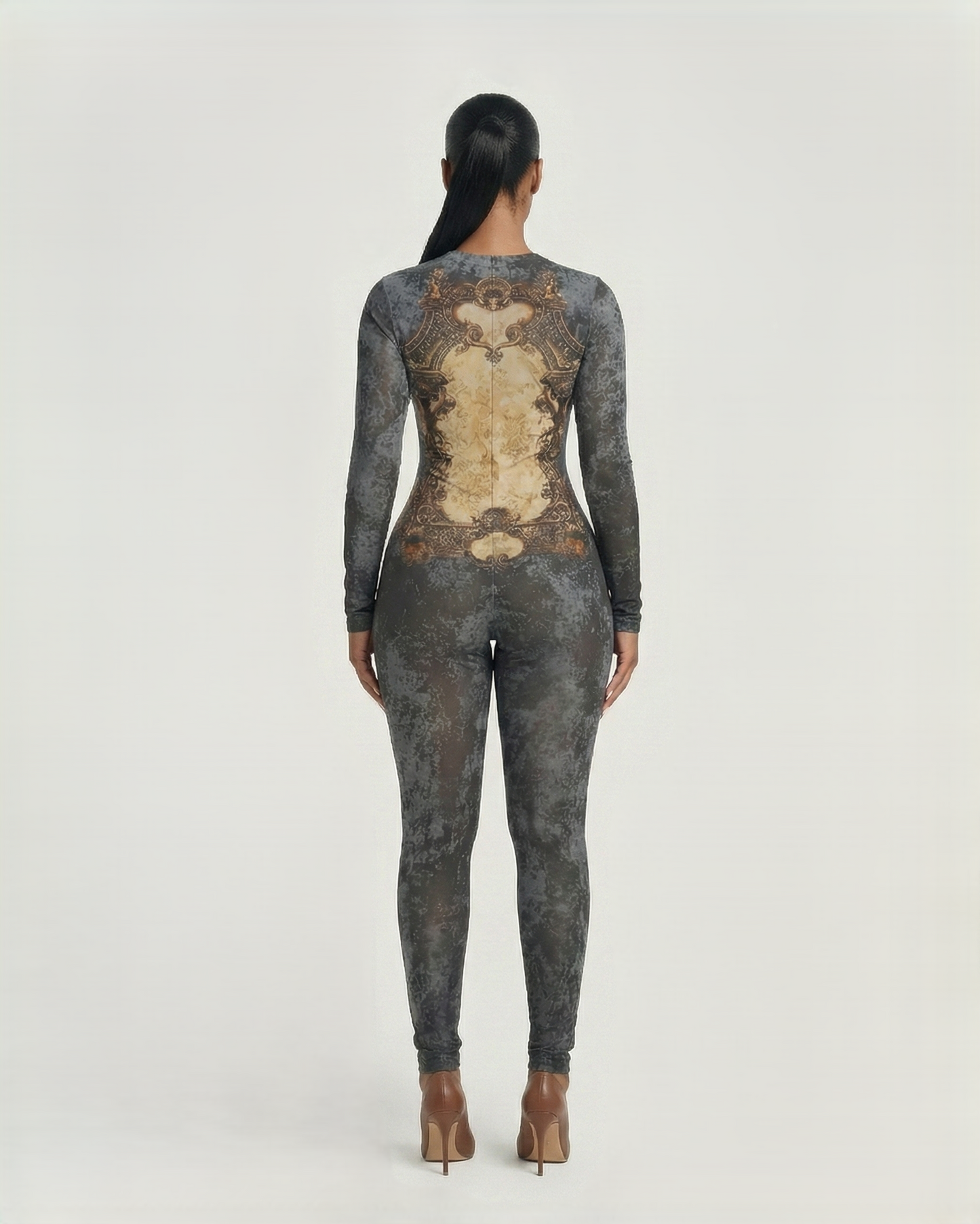 KALEYA Abstract Print Jumpsuit